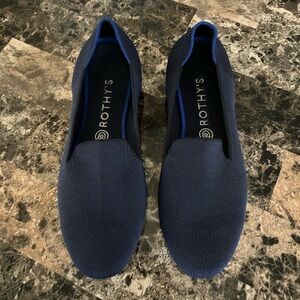 Rothy's Navy Blue Slip-On Loafers 10.5 US